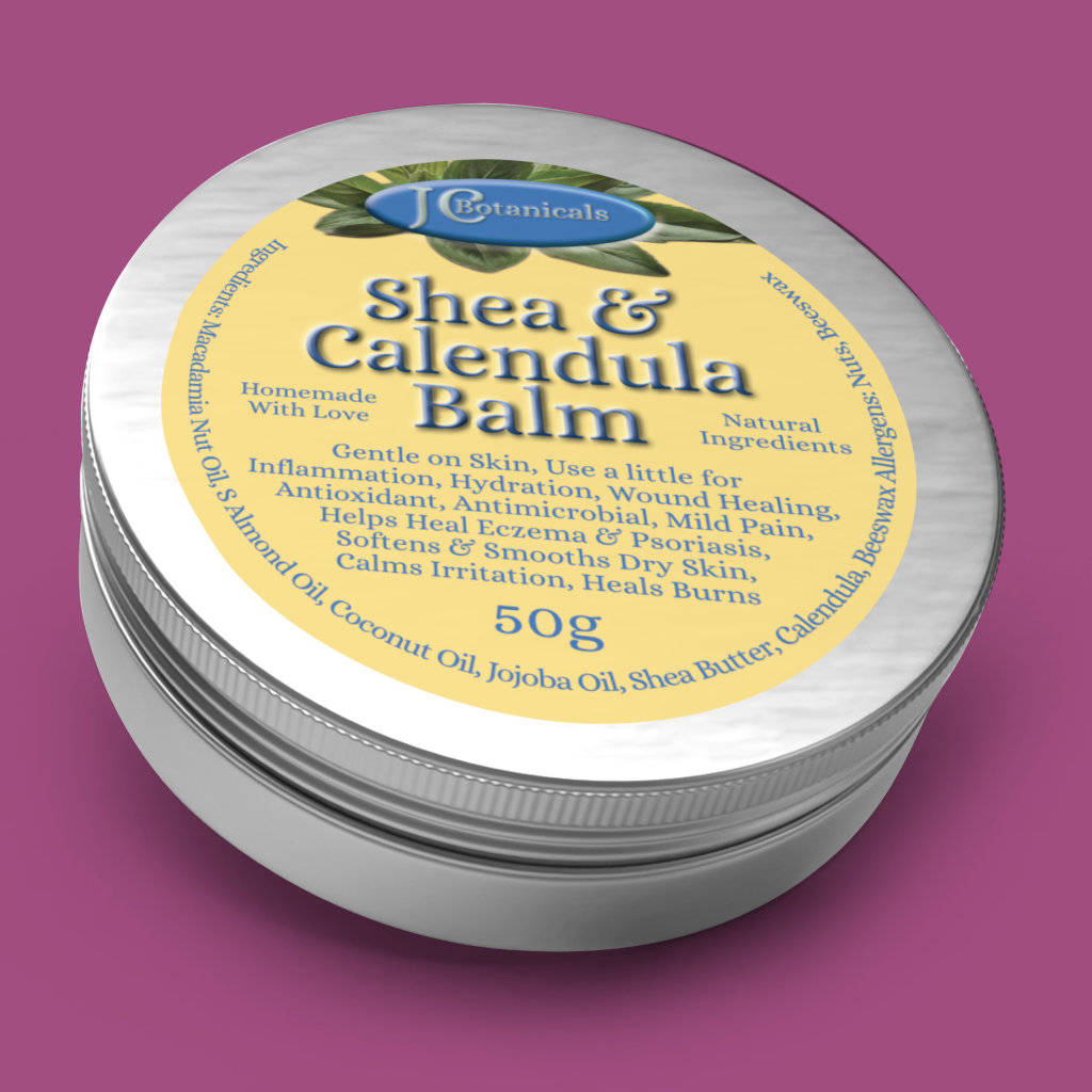 Body All Natural Shea Butter & Calendula Healing Balm Eczema